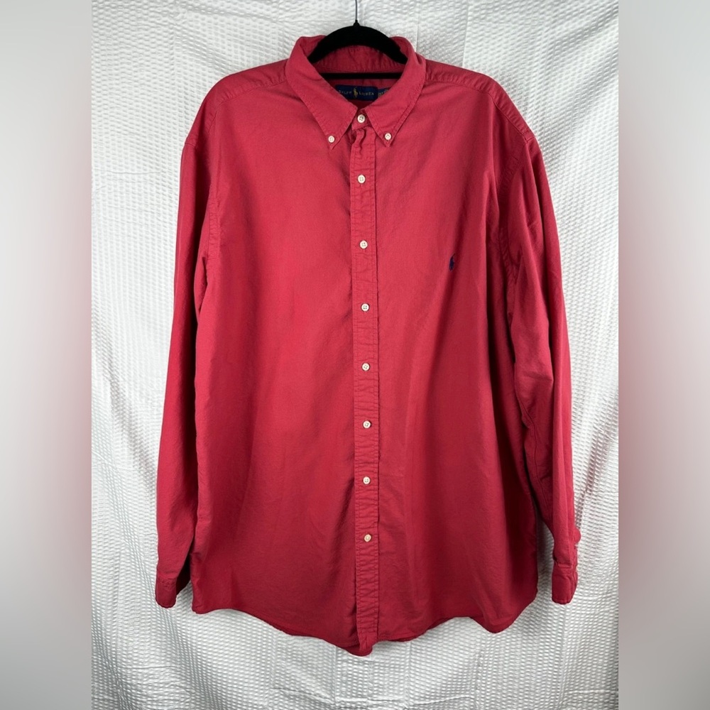 Ralph Lauren Men's Reddish Casual Shirt